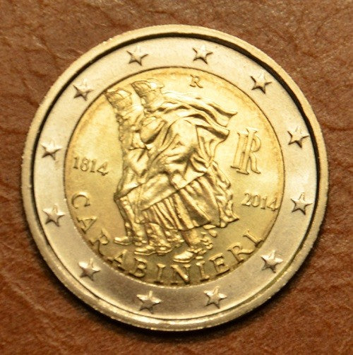 2 Euro Olaszország 2014 - Az olasz rendőrség (carabinieri) 200 éve (UNC)