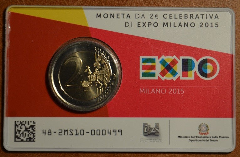 2 Euro Olaszország 2015 - EXPO Milano 2015 (BU)