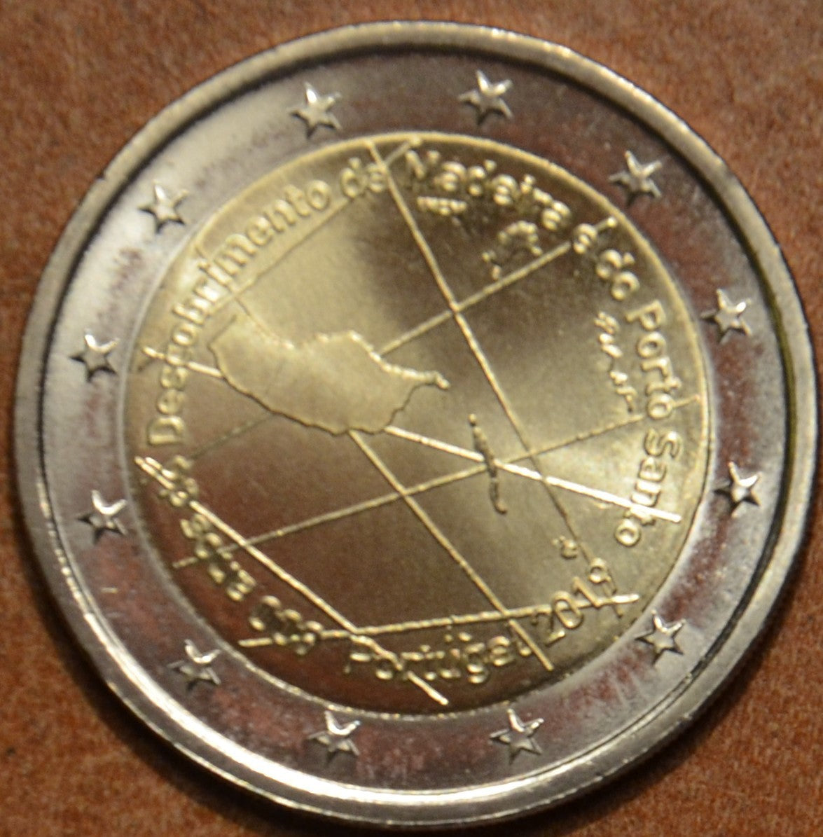 2 Euro Portugália 2019 - Madeira felfedezésének 600. évfordulója (UNC)