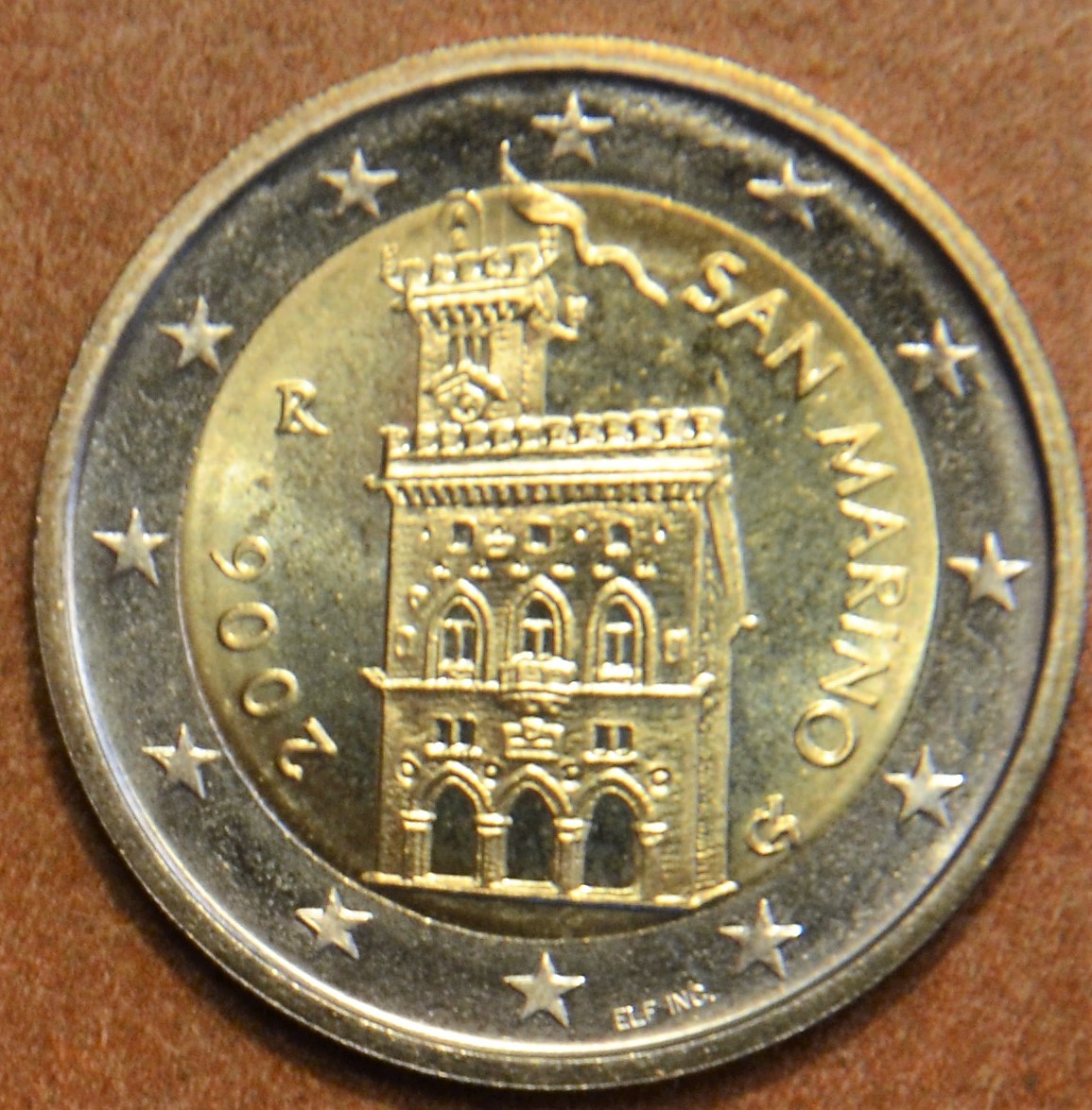 2 Euro San Marino 2006 - A kormányház (UNC)