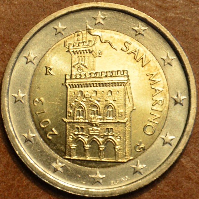 2 Euro San Marino 2013 - A kormányház (UNC)