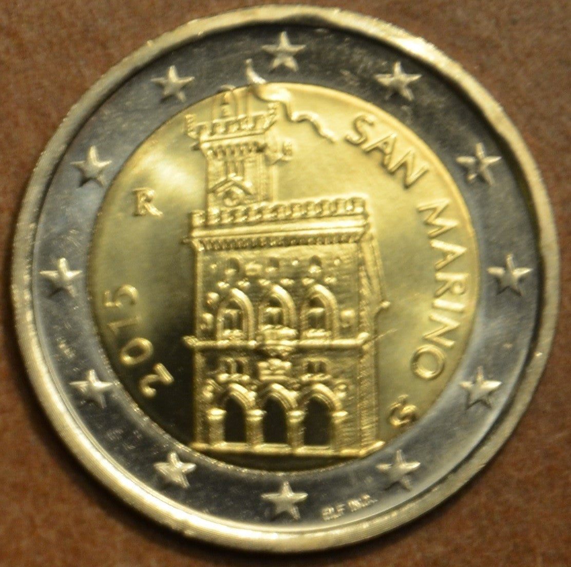 2 Euro San Marino 2015 - A kormányház (UNC)