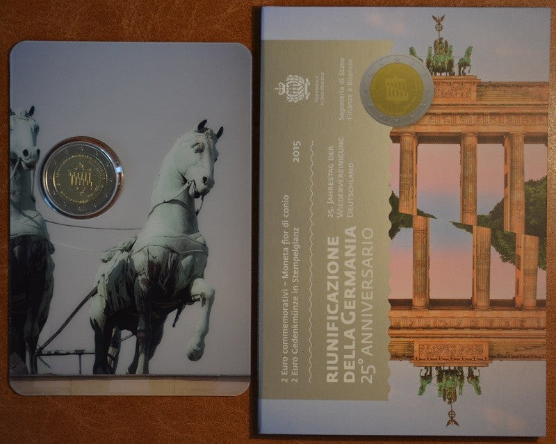 2 Euro San Marino 2015 - Németország egyesítése (BU)