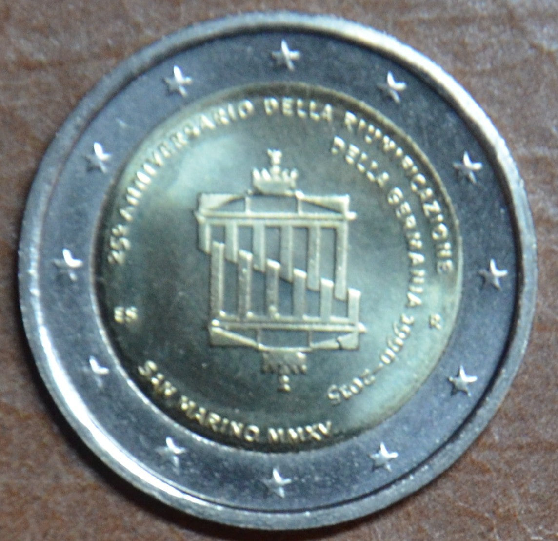 2 Euro San Marino 2015 - Németország egyesítése (UNC)
