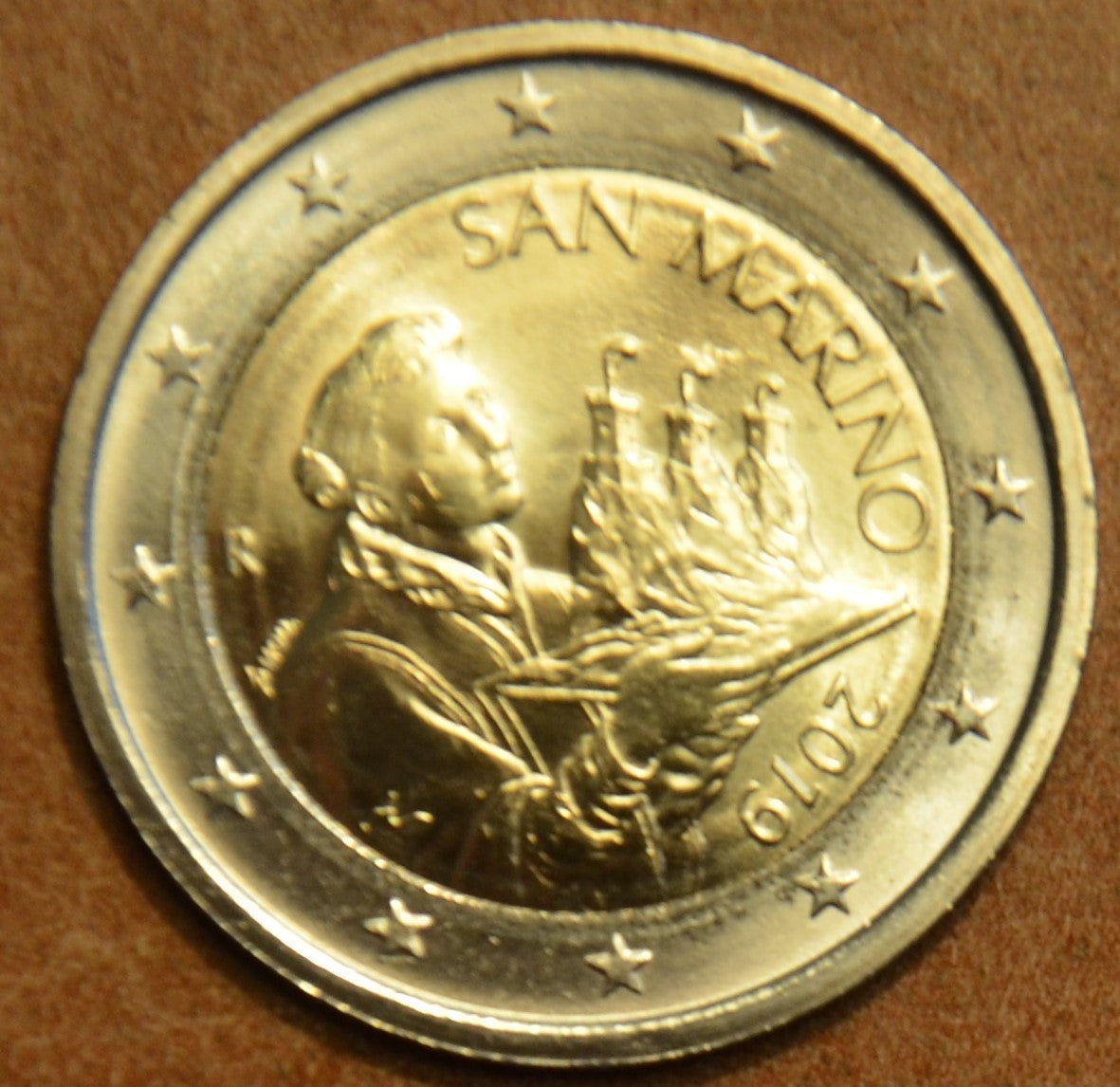2 Euro San Marino 2019 - Szent Marinus (UNC)