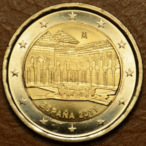 2 Euro Spanyolország 2011 - UNESCO: Alhambra Granadában (UNC)