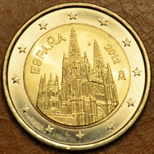 2 Euro Spanyolország 2012 - A burgosi katedrális (UNC)