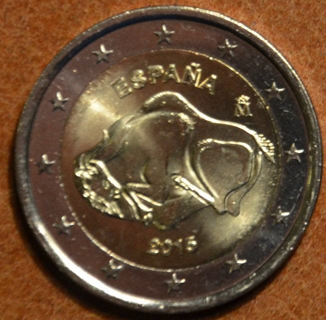 2 Euro Spanyolország 2015 - UNESCO: Altamira barlangjai (UNC)
