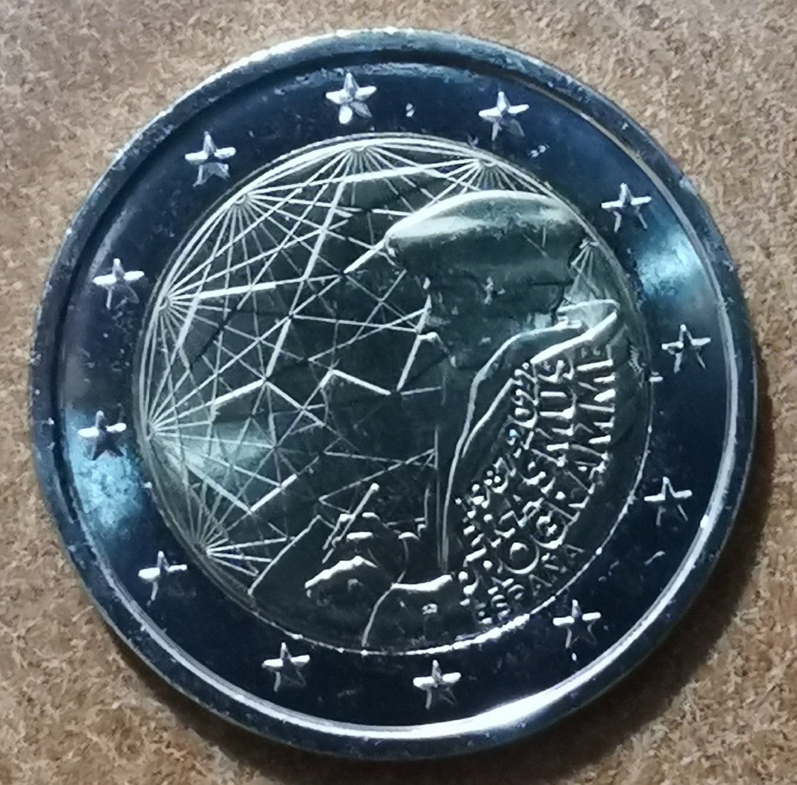 2 Euro Spanyolország 2022 - Erasmus Program (UNC)