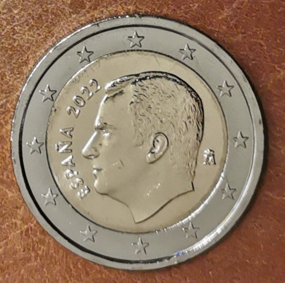 2 euro Spanyolország 2022 (UNC)