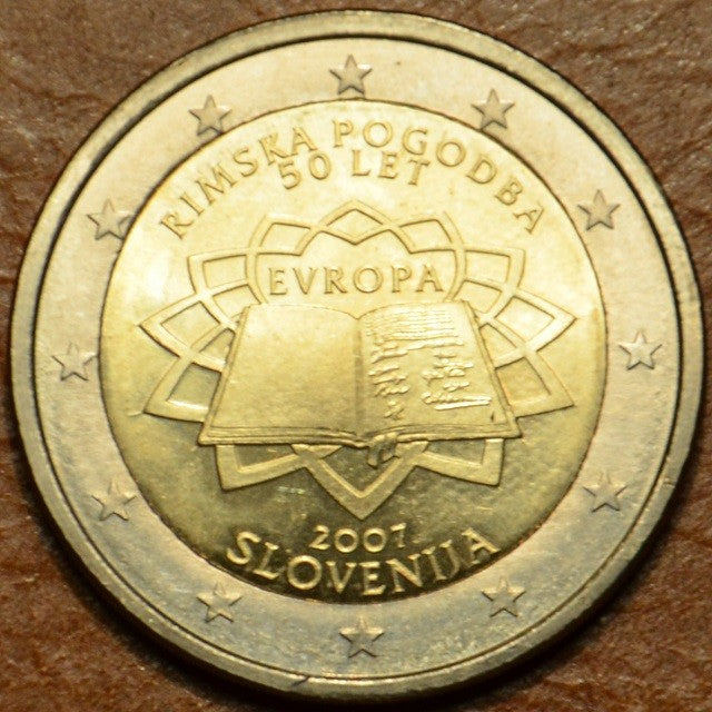 2 Euro Szlovénia 2007 - 50 éves a Római szerződés (UNC)