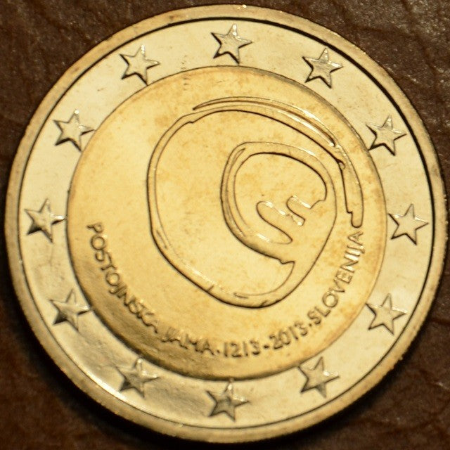 2 Euro Szlovénia 2013 - Postojnska-i barlang felfedezésének 800. évfordulója (UNC)