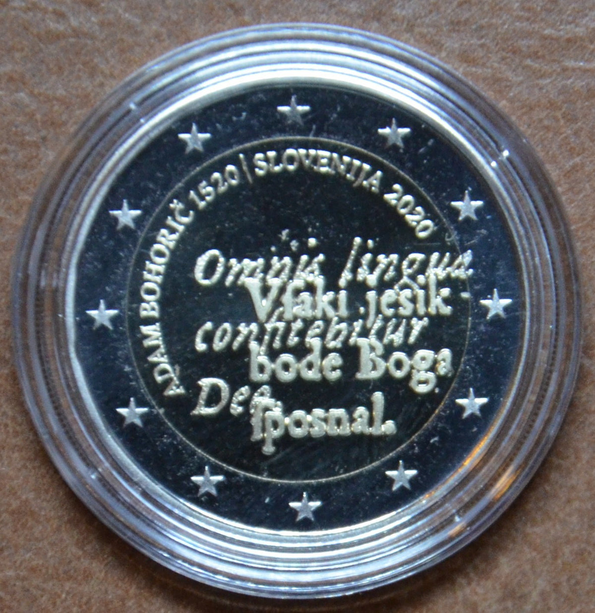 2 Euro Szlovénia 2020 - Adam Bohorič (Proof)