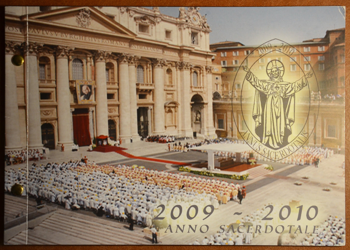 2 Euro Vatikán 2010 - A papság éve (Numisbrief)