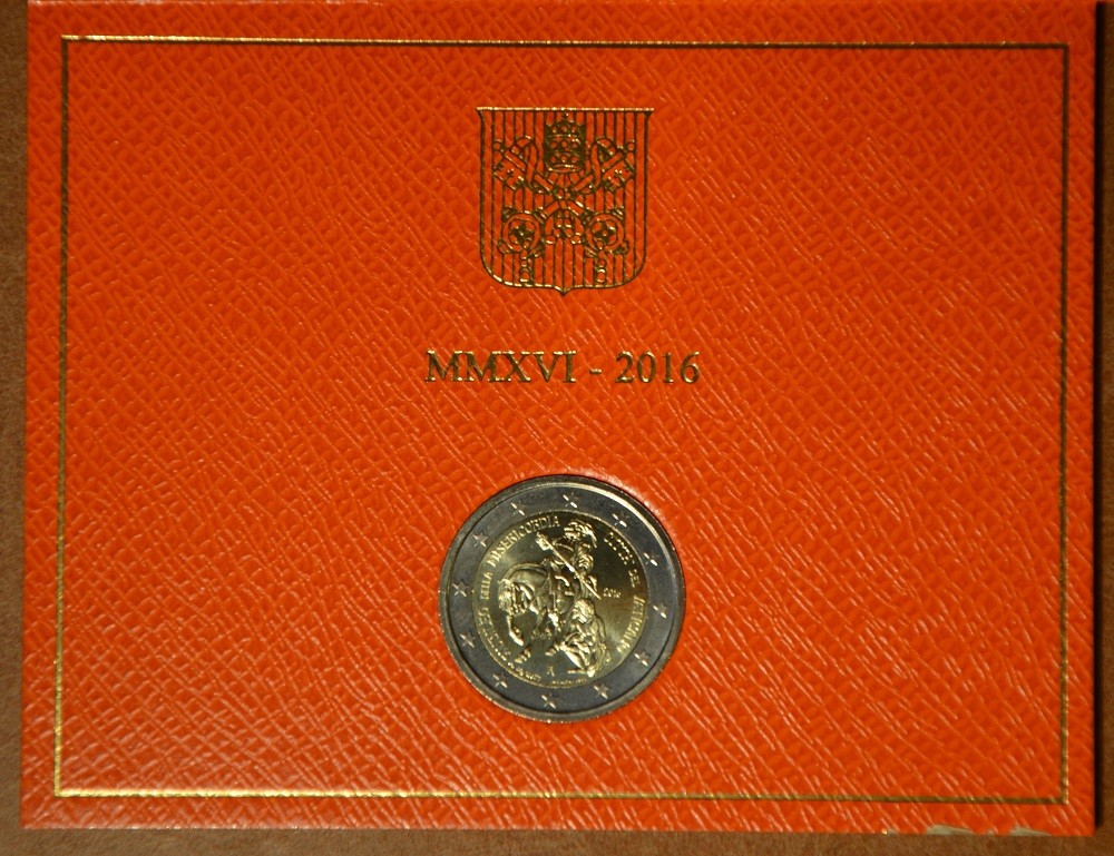 2 Euro Vatikán 2016 - Az irgalmasság jubileumi szentéve (BU)