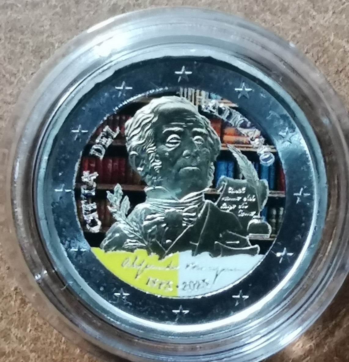 2 Euro Vatikán 2023 - Alessandro Manzoni II. (színezett UNC)