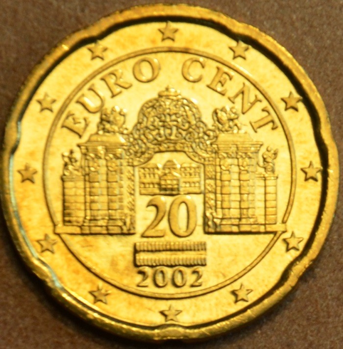 20 cent Ausztria 2002 (UNC)
