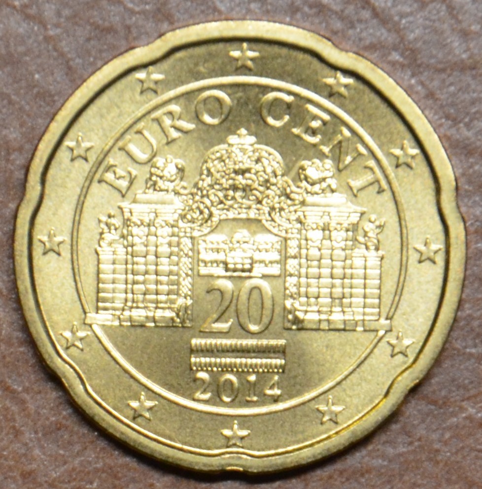 20 cent Ausztria 2014 (UNC)