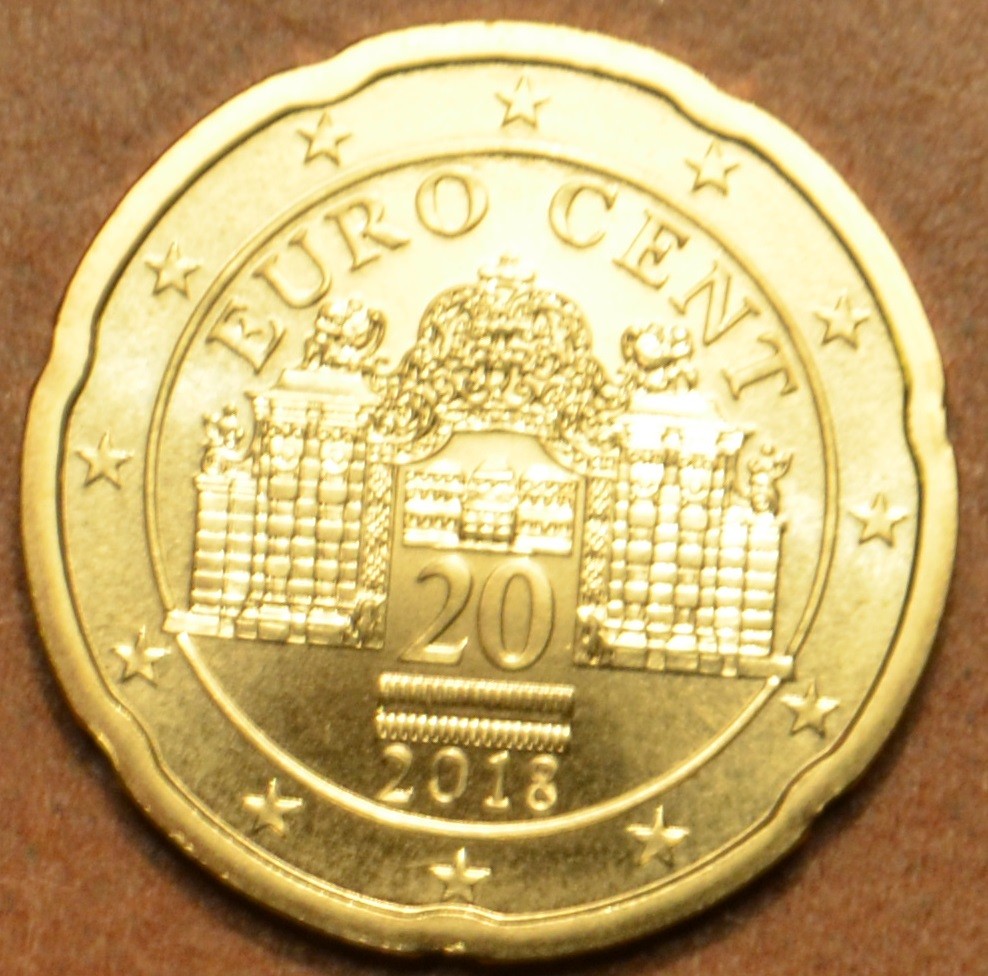 20 cent Ausztria 2018 (UNC)