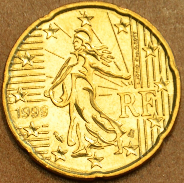 20 cent Franciaország 1999 (UNC)