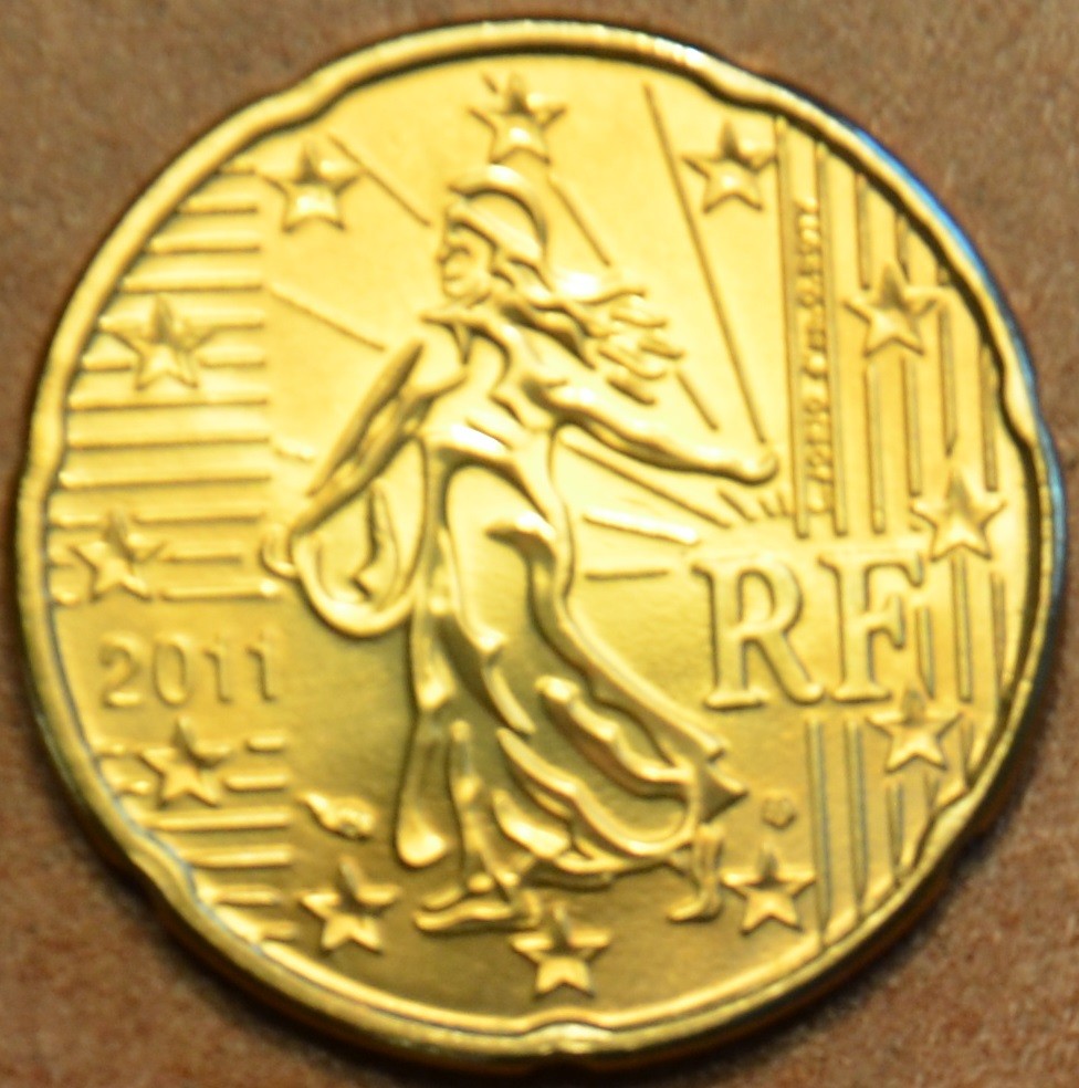 20 cent Franciaország 2011 (UNC)