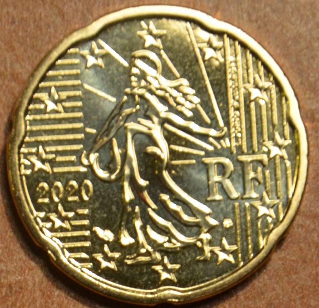 20 cent Franciaország 2020 (UNC)