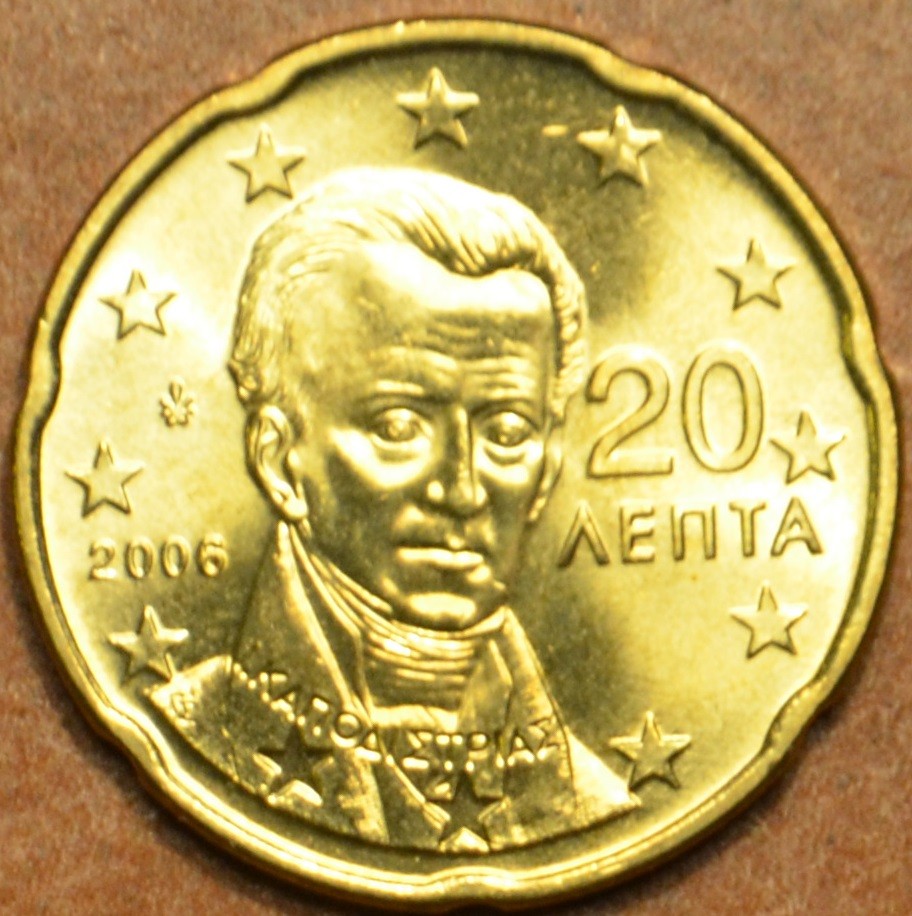 20 cent Görögország 2006 (UNC)