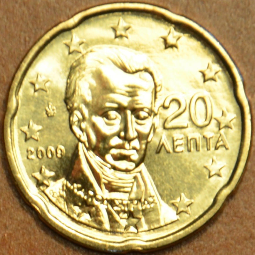 20 cent Görögország 2009 (UNC)