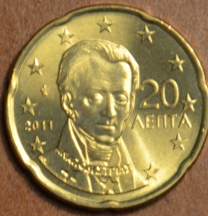 20 cent Görögország 2011 (UNC)