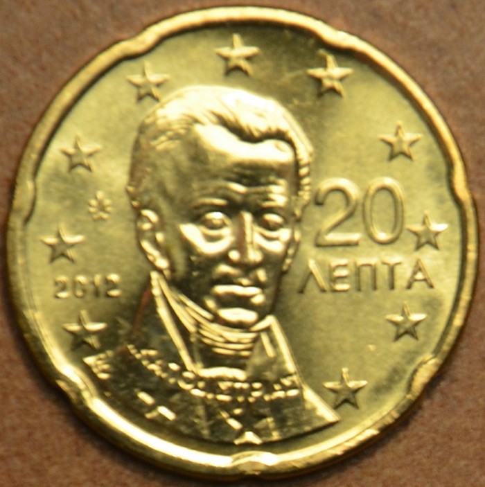 20 cent Görögország 2012 (UNC)
