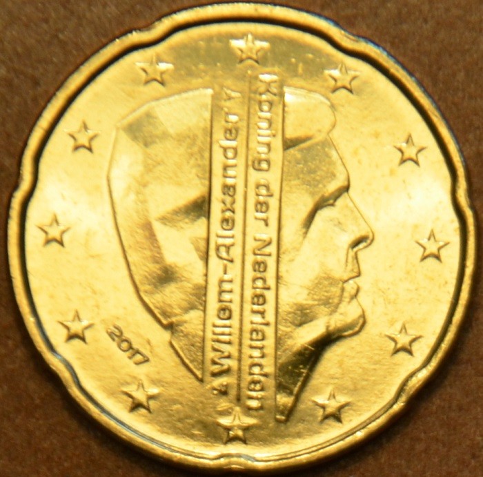 20 cent Hollandia 2017 - Willem Alexander (UNC)
