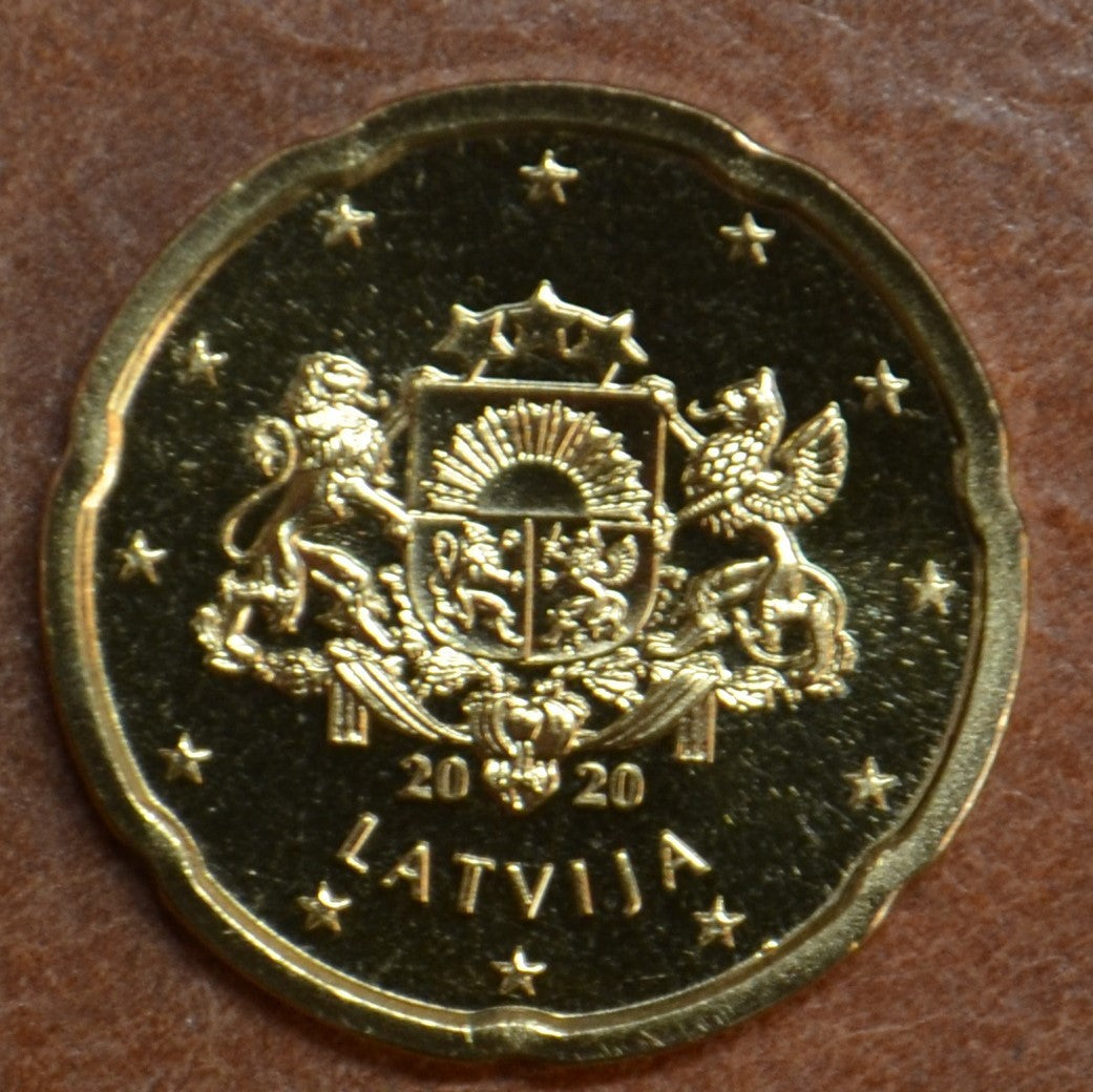 20 cent Lettország 2020 (UNC)