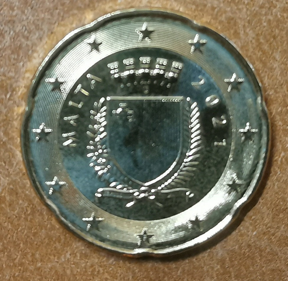 20 cent Málta 2021 (UNC)