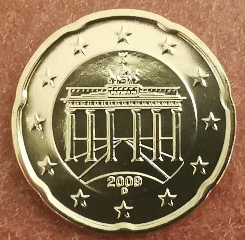 20 cent Németország 2009 "D" (UNC)