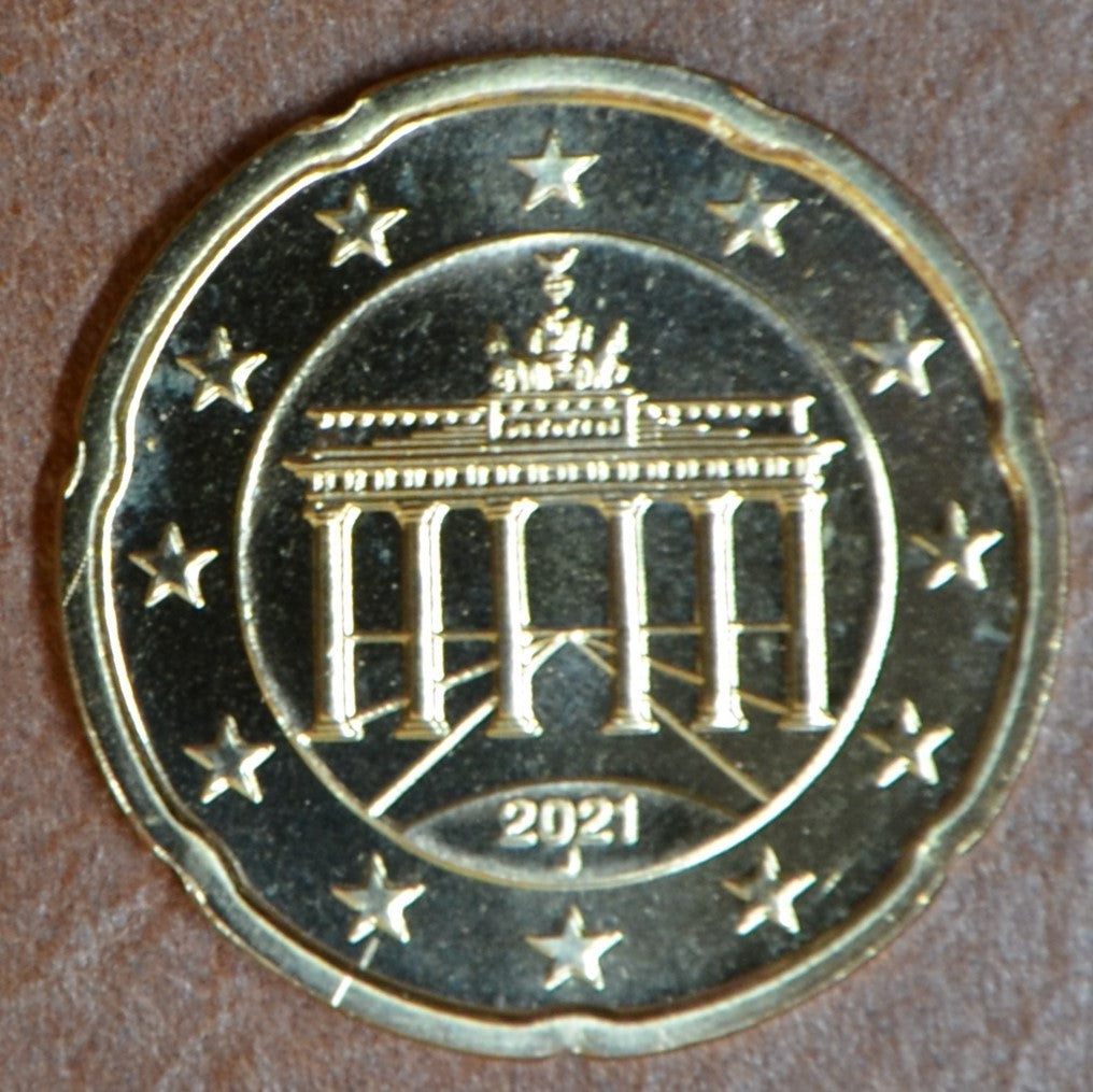 20 cent Németország 2021 "J" (UNC)