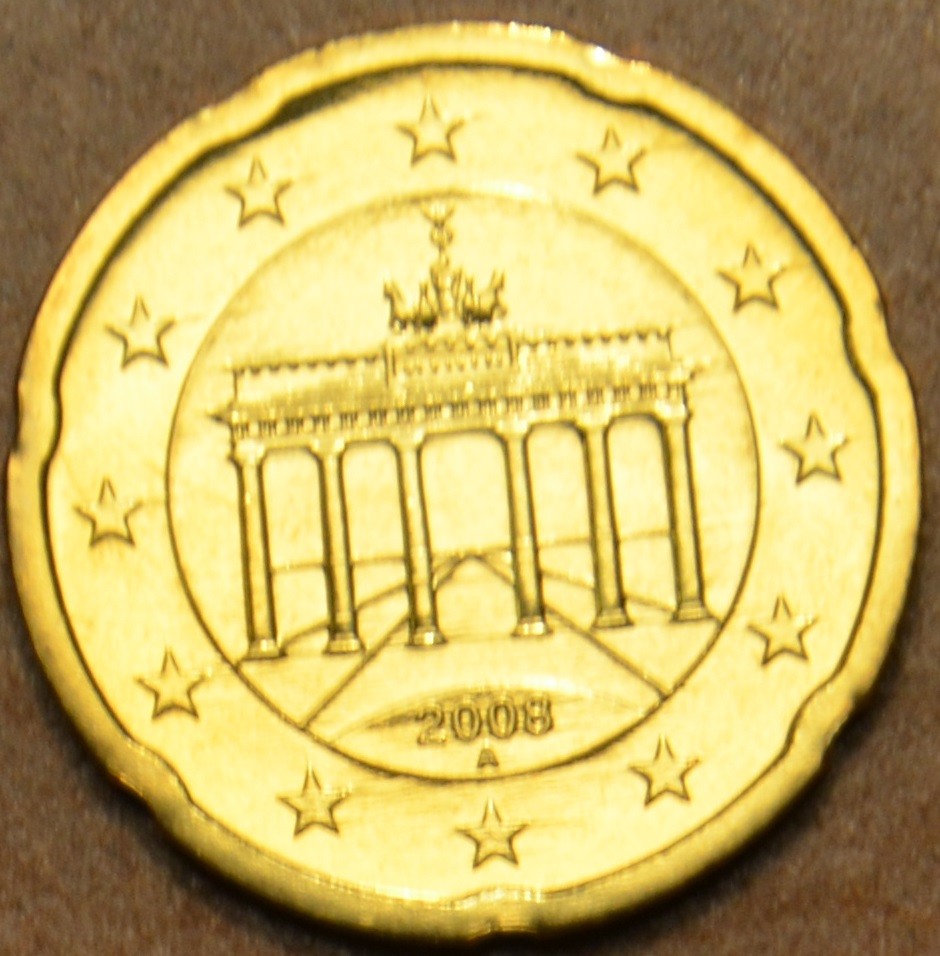 20 cent Németország "A" 2008 (UNC)