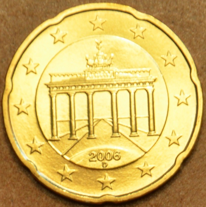 20 cent Németország "D" 2006 (UNC)