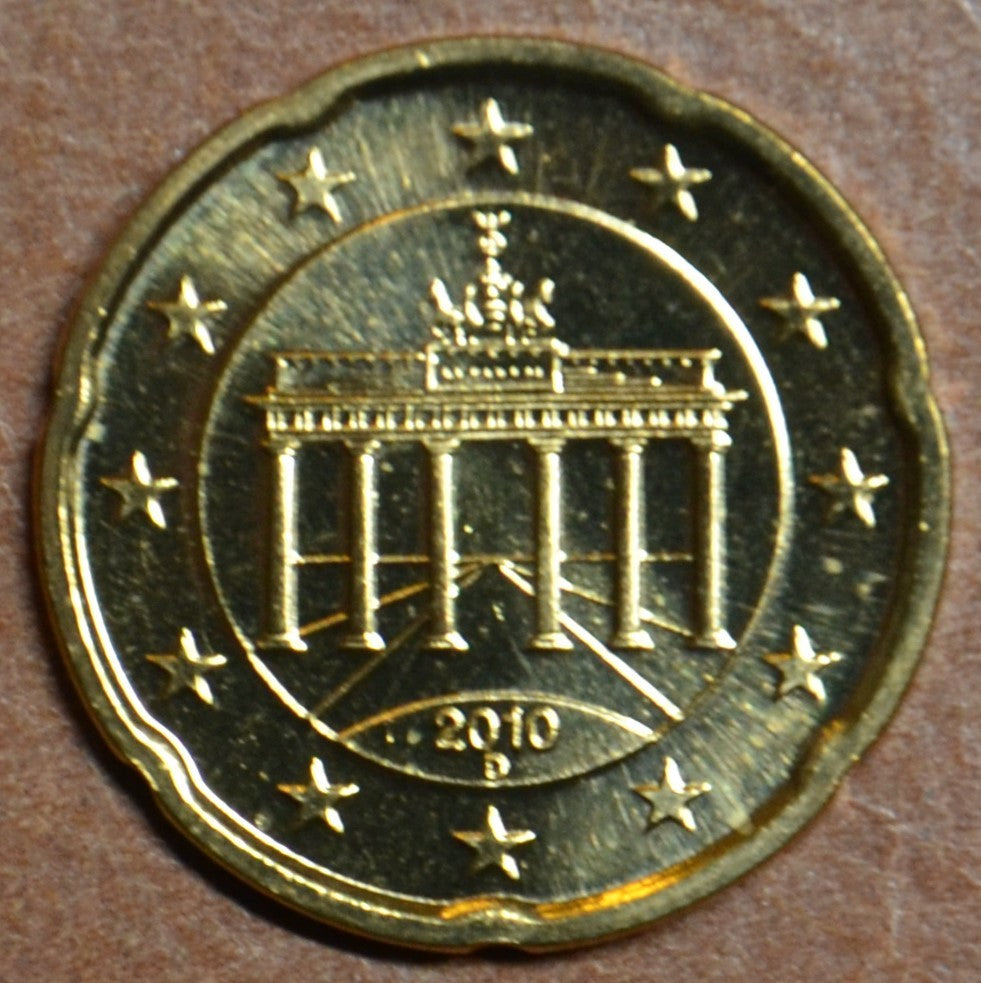 20 cent Németország "D" 2010 (UNC)