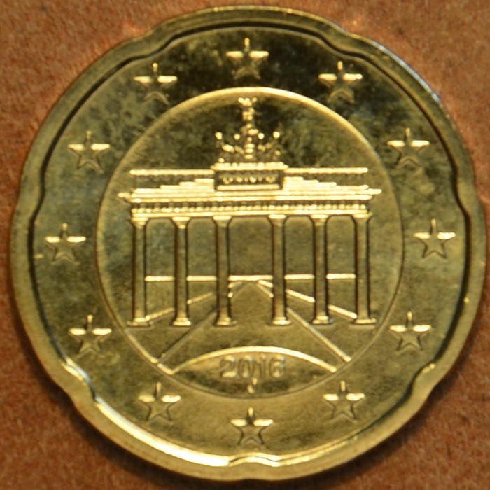 20 cent Németország "F" 2016 (UNC)