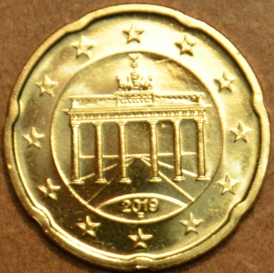 20 cent Németország "F" 2019 (UNC)
