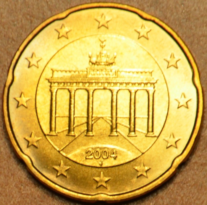 20 cent Németország "J" 2004 (UNC)