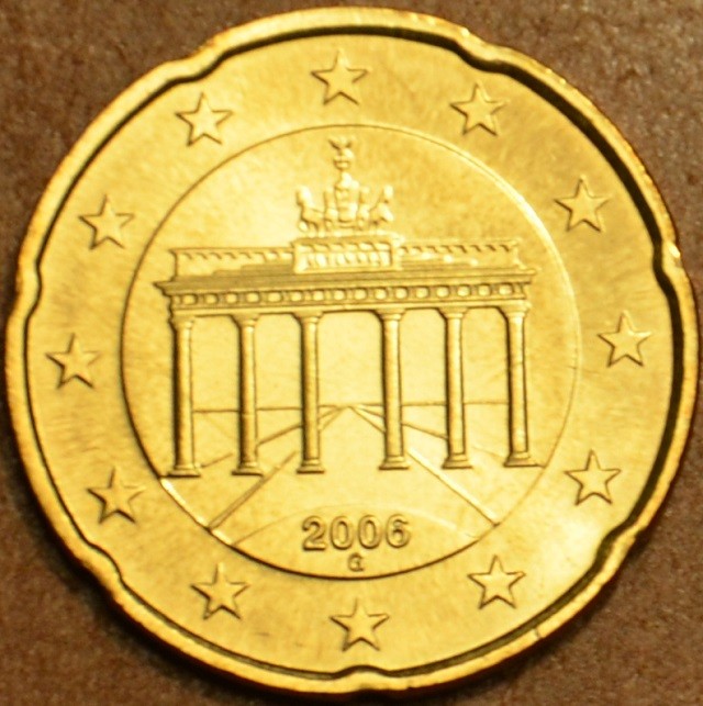20 cent Németország "J" 2006 (UNC)