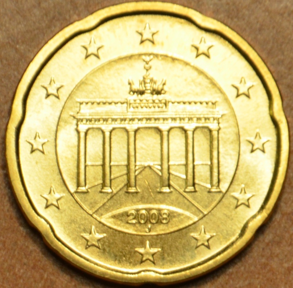 20 cent Németország "J" 2008 (UNC)