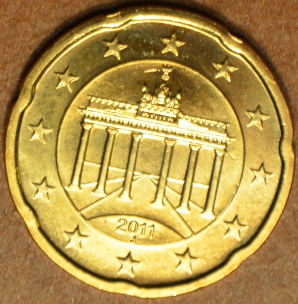 20 cent Németország 2011 "J" (UNC)