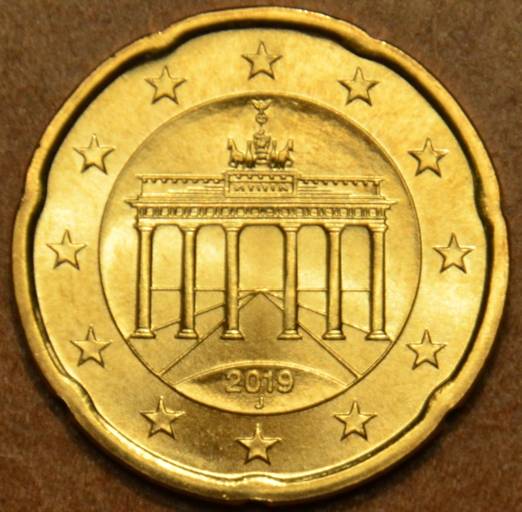 20 cent Németország "J" 2019 (UNC)