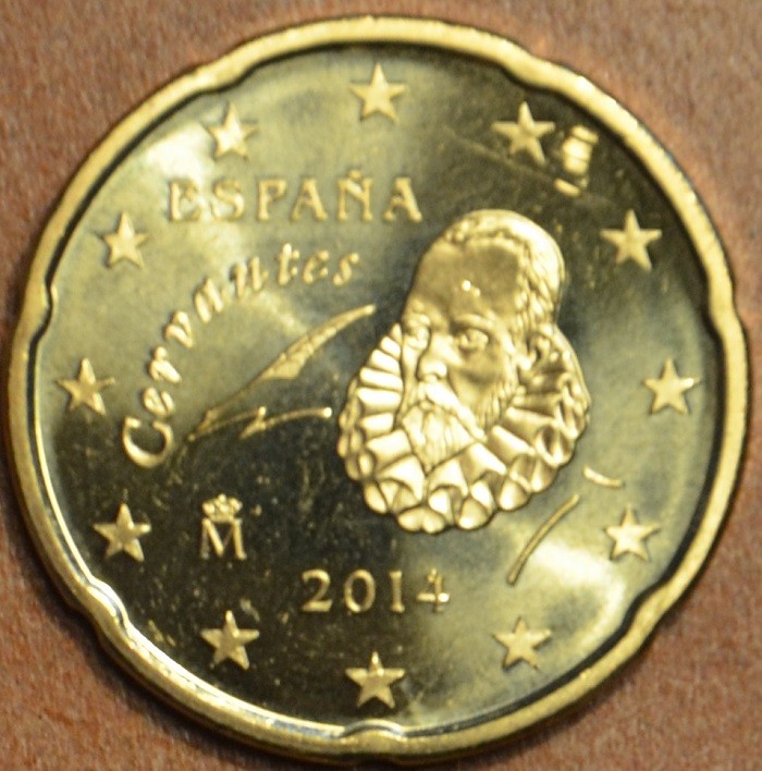 20 cent Spanyolország 2014 (UNC)