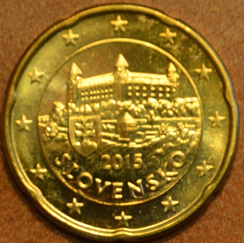 20 cent Szlovákia 2015 (UNC)
