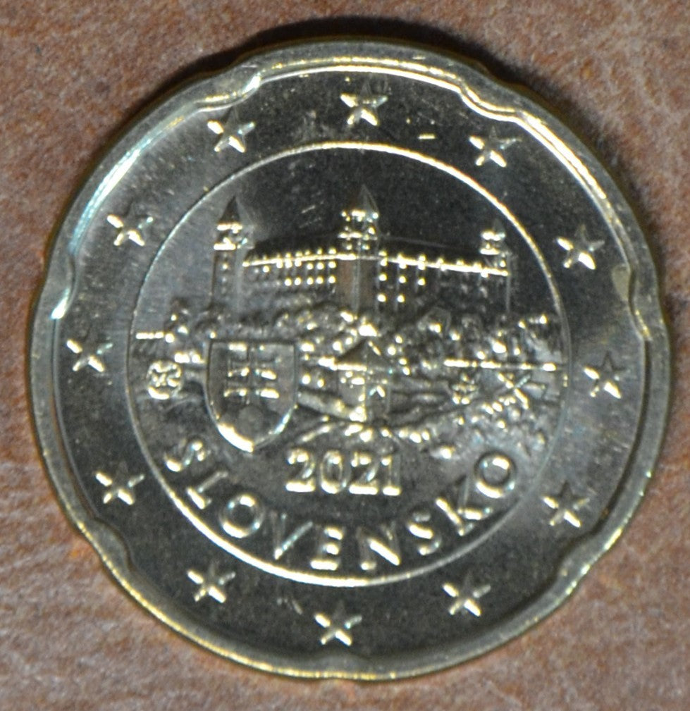 20 cent Szlovákia 2021 (UNC)