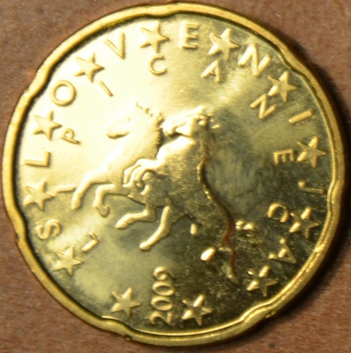20 cent Szlovénia 2009 (UNC)
