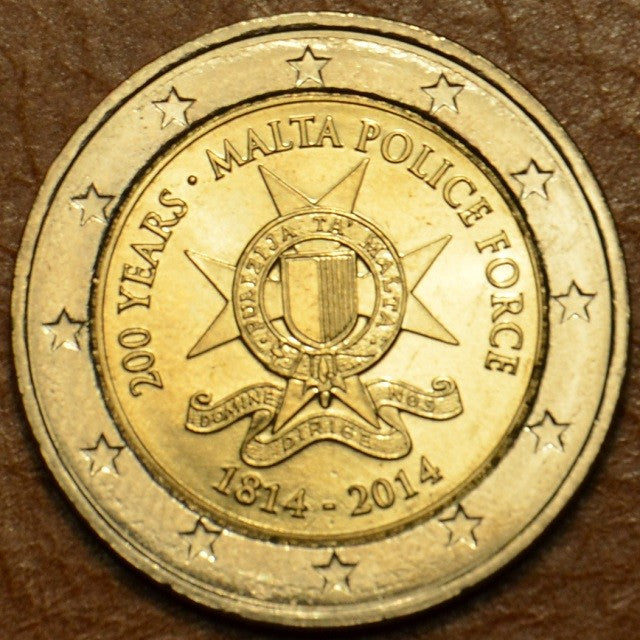 2 Euro Málta - 200 éves a máltai rendõrség (UNC)